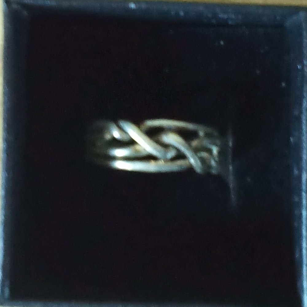 Silver Puzzle Ring - Picture 2 of 3